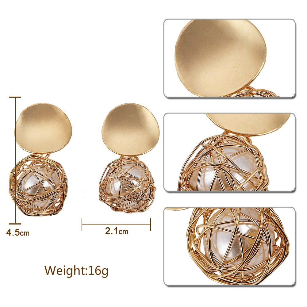 Boucles D'Oreilles Drag Geraldine