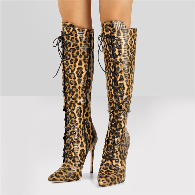 Bottes Queen Khan (Leopard)