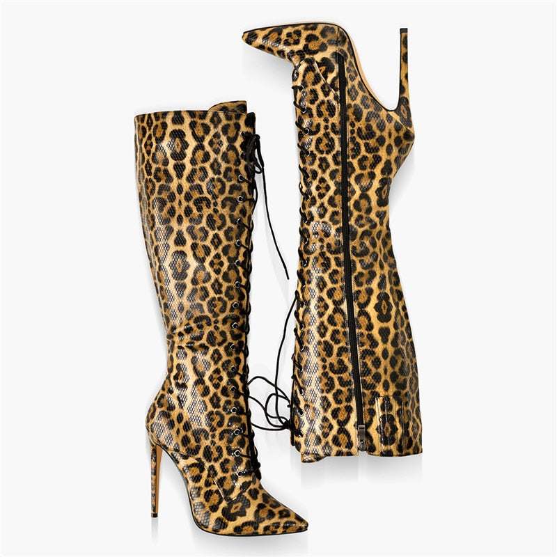 Bottes Queen Khan (Leopard)
