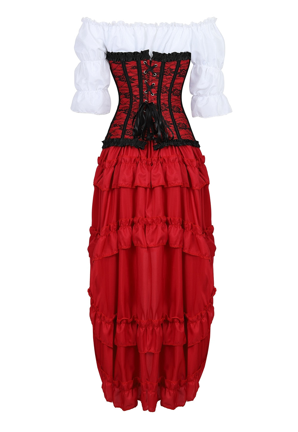 Robe Corset Drag Courtesan (2 Couleurs)