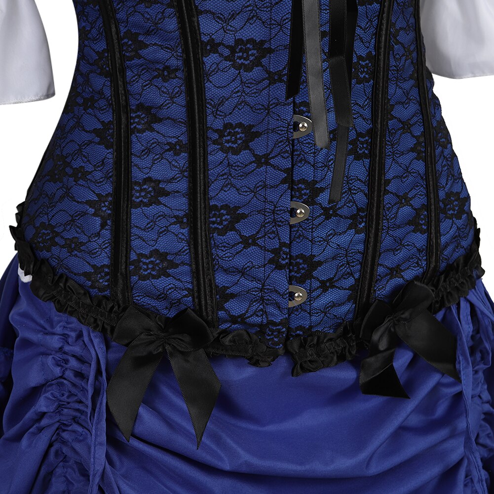 Robe Corset Drag Courtesan (2 Couleurs)