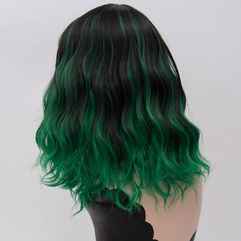 Perruque Queen Kumara (Vert foncé)