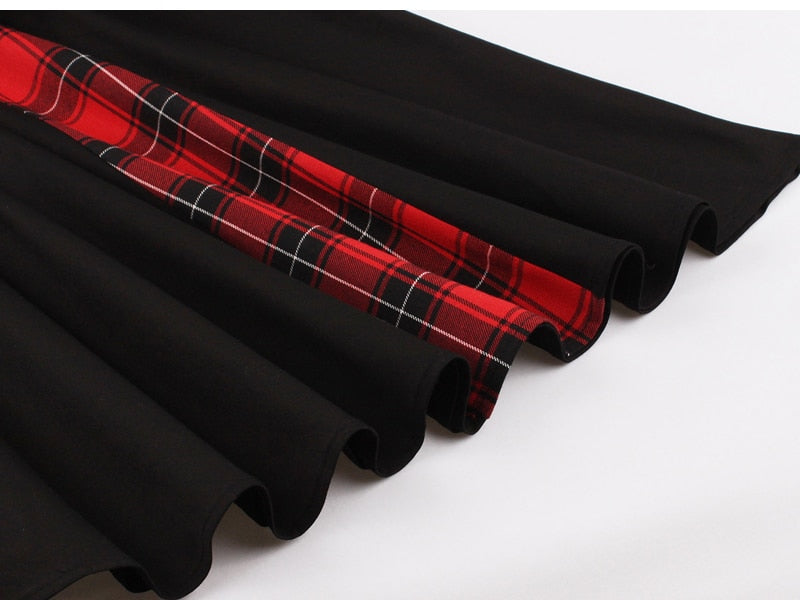 Robe Vintage Queen Tartan (2 Couleurs)