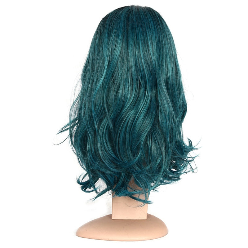 Perruque Queen Carmen (Turquoise)
