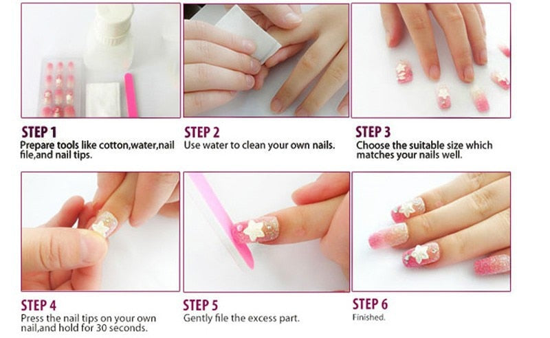 Faux Ongles Drag Madam (20 Unités)
