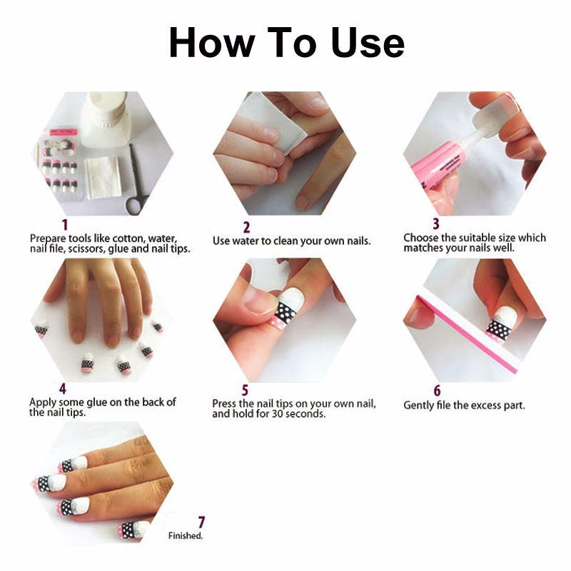 Faux Ongles Drag Rubi (24 Unités)