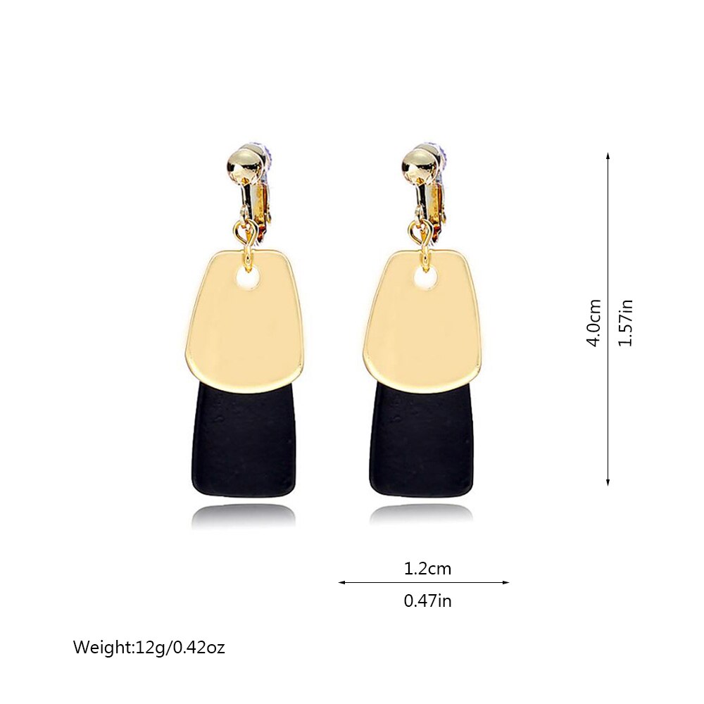 Boucles D'Oreilles Clip Queen Hamburg