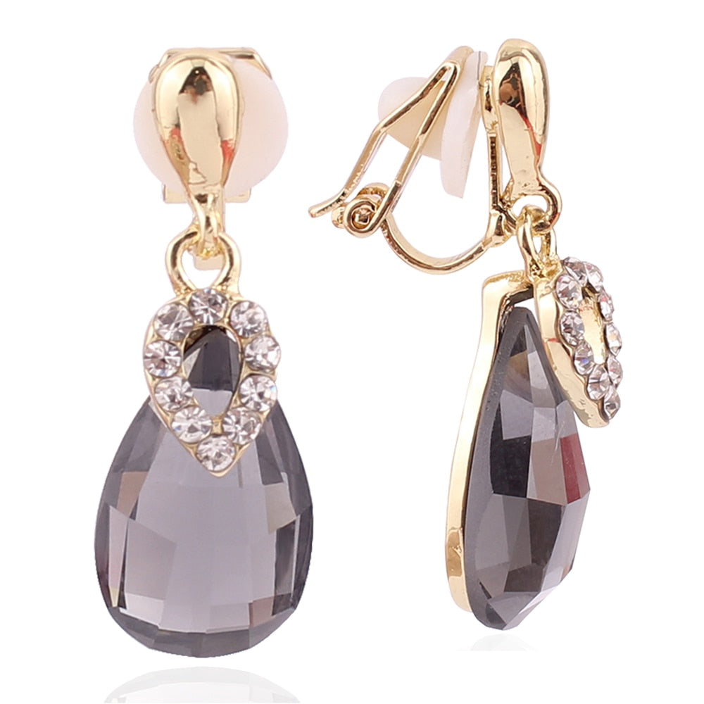 Boucles D'Oreilles Clip Drag Juliet (7 Couleurs)