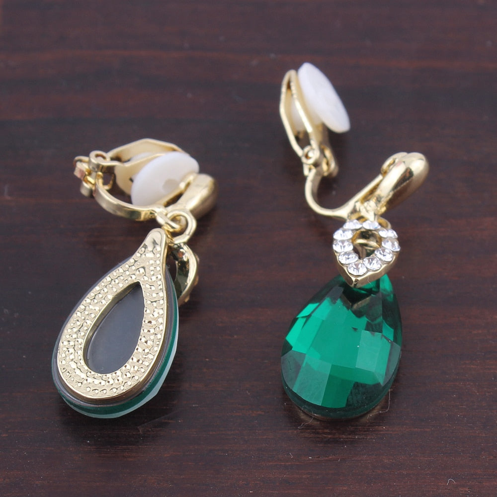 Boucles D'Oreilles Clip Drag Juliet (7 Couleurs)