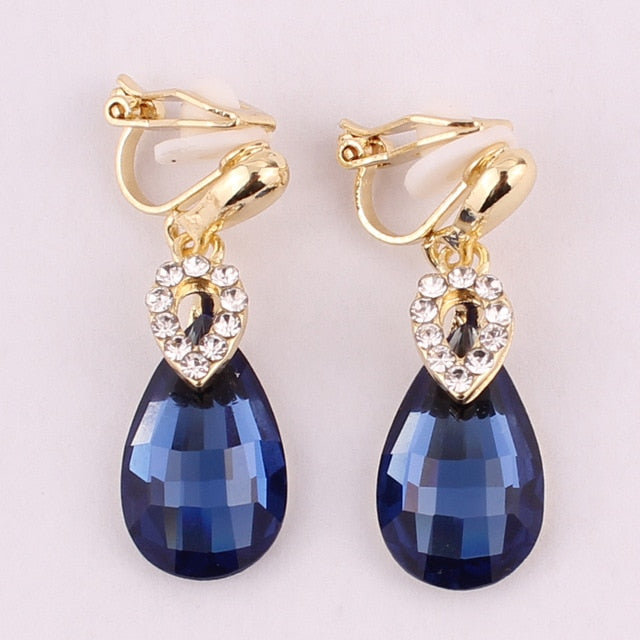 Boucles D'Oreilles Clip Drag Juliet (7 Couleurs)