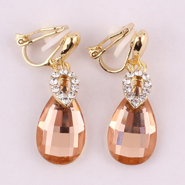 Boucles D'Oreilles Clip Drag Juliet (7 Couleurs)