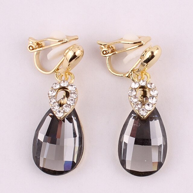 Boucles D'Oreilles Clip Drag Juliet (7 Couleurs)
