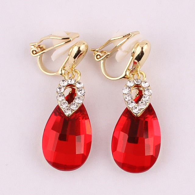 Boucles D'Oreilles Clip Drag Juliet (7 Couleurs)