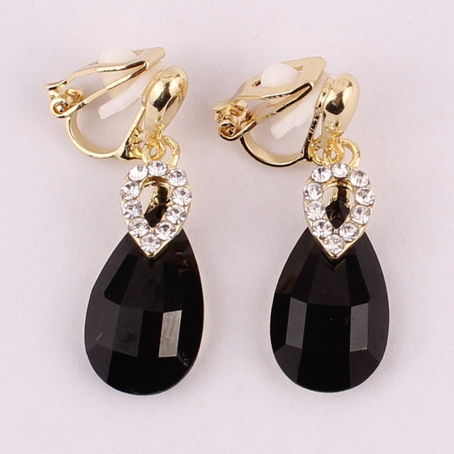 Boucles D'Oreilles Clip Drag Juliet (7 Couleurs)