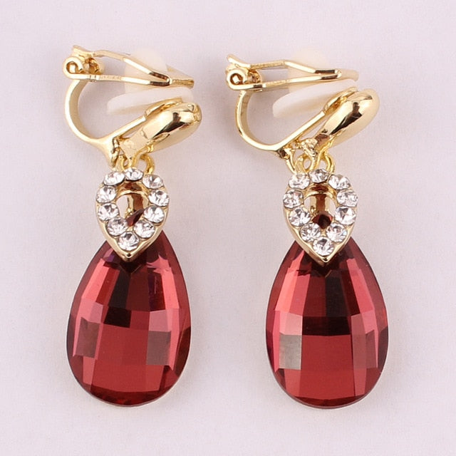 Boucles D'Oreilles Clip Drag Juliet (7 Couleurs)