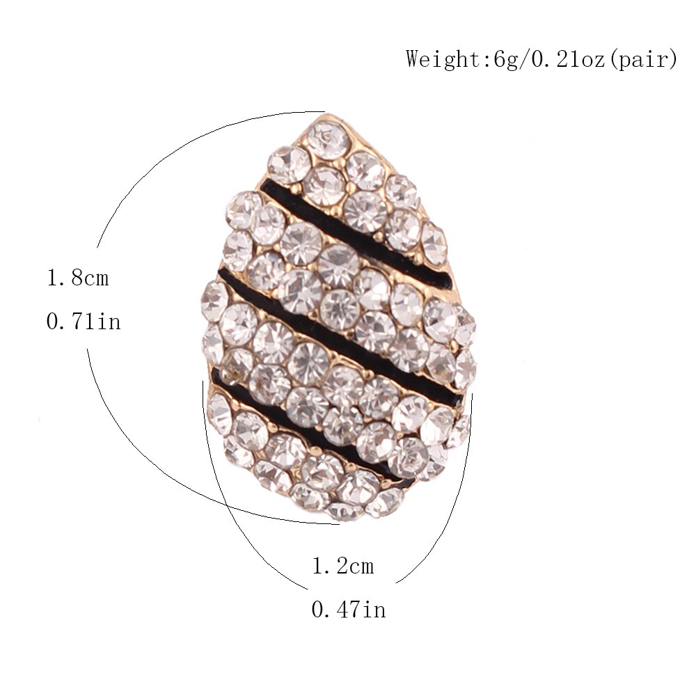 Boucles D'Oreilles Clip Drag Indiana