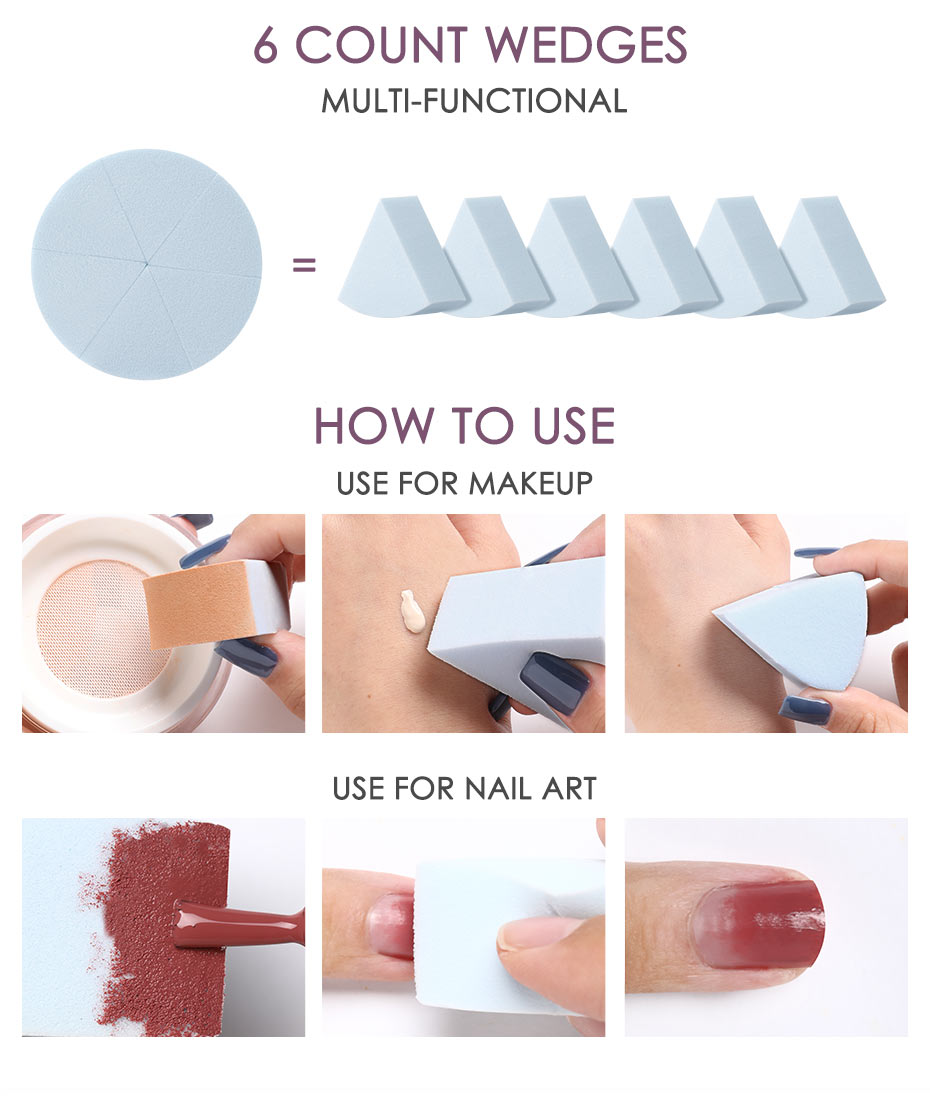 Éponge de Maquillage Professionnelle (5 Variantes)