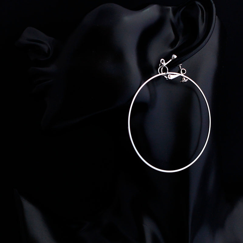 Boucles D'Oreilles Clip Drag Hoola (2 Couleurs)
