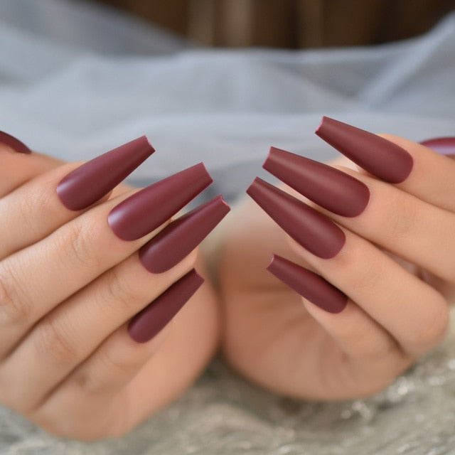 Faux Ongles Drag Mulan (24 Unités)