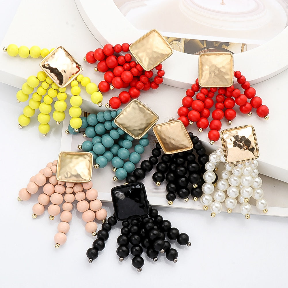 Boucles D'Oreilles Drag Cereza (7 Couleurs)
