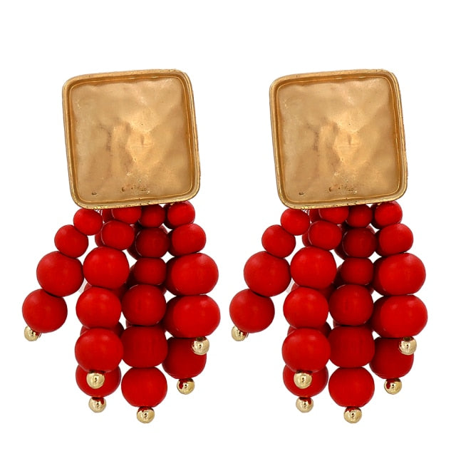 Boucles D'Oreilles Drag Cereza (7 Couleurs)