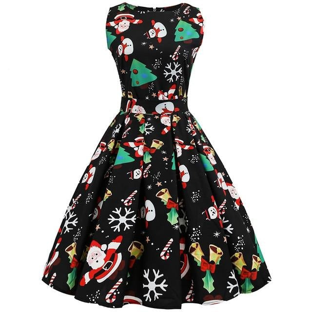 Robe Vintage Queen Snowman