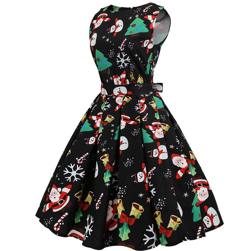 Robe Vintage Queen Snowman