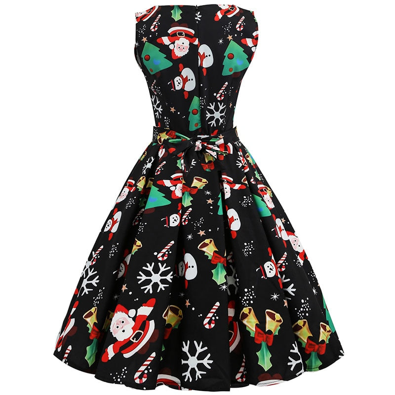 Robe Vintage Queen Snowman
