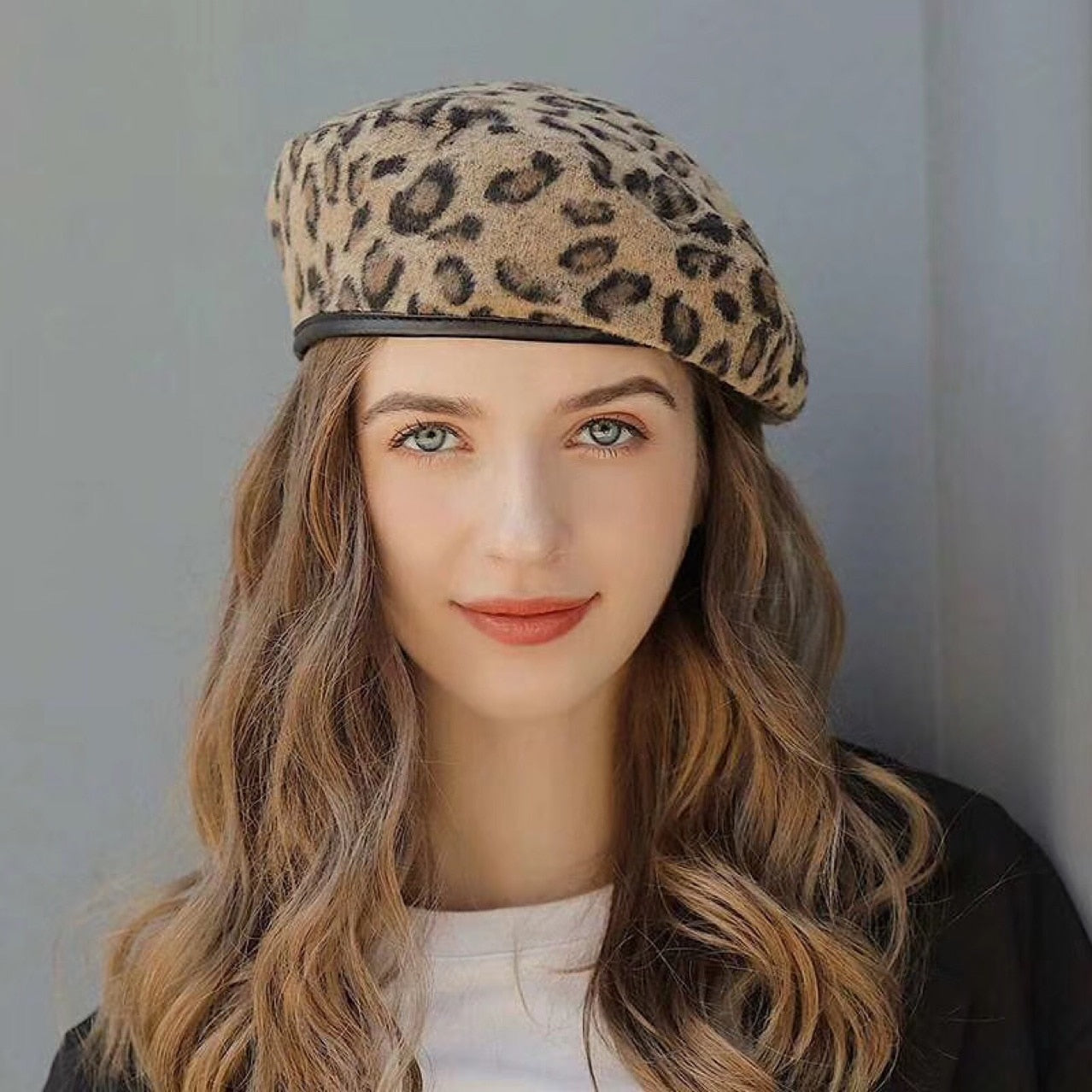 Béret Queen War (Marron)