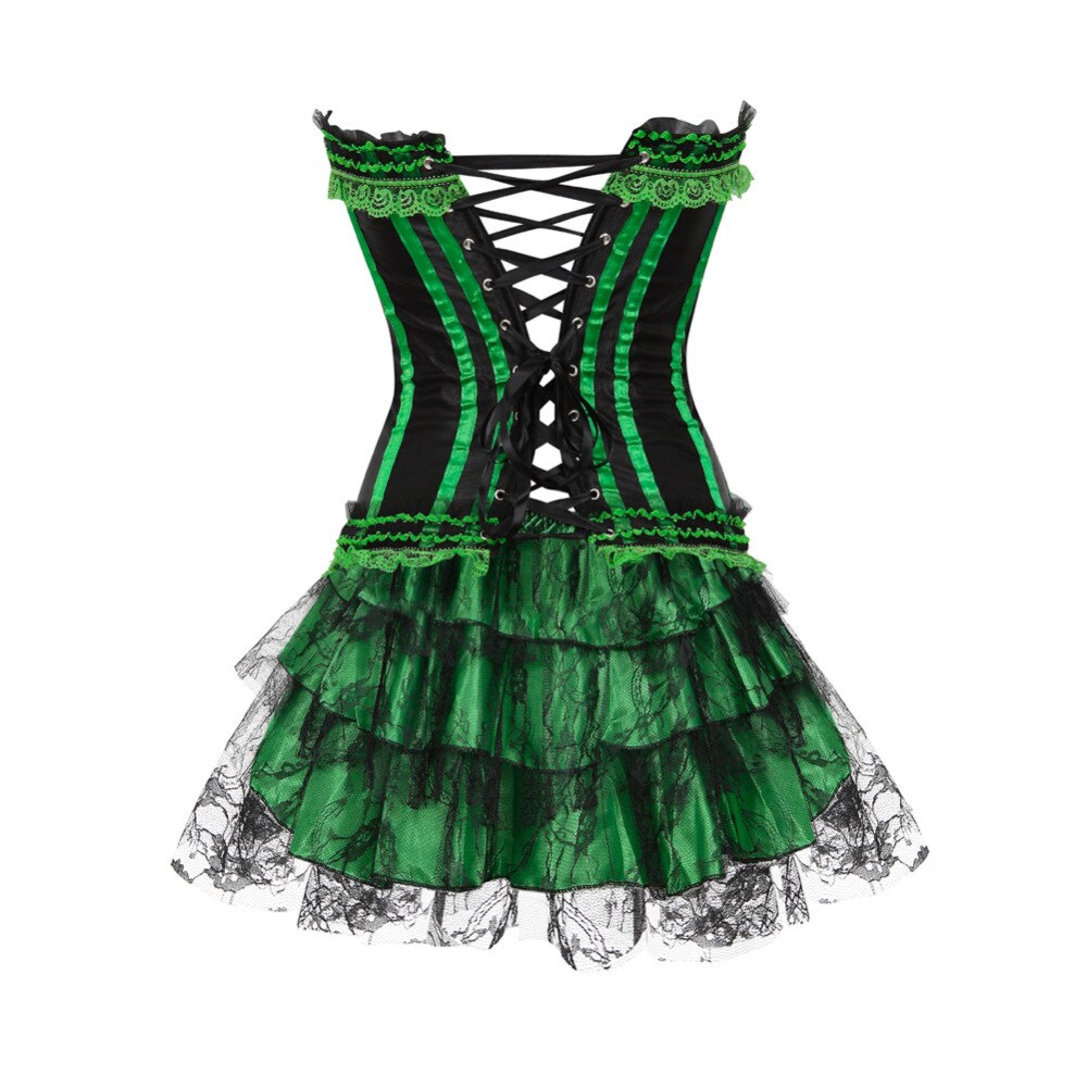 Robe Corset Drag Michelle (Vert)