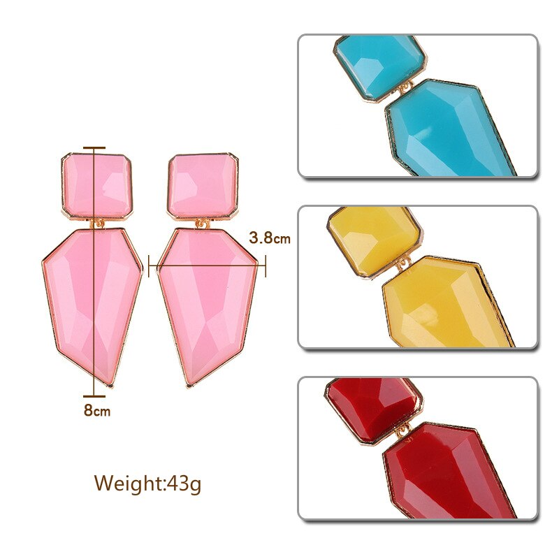 Boucles D'Oreilles Drag Guanzu (8 Couleurs)