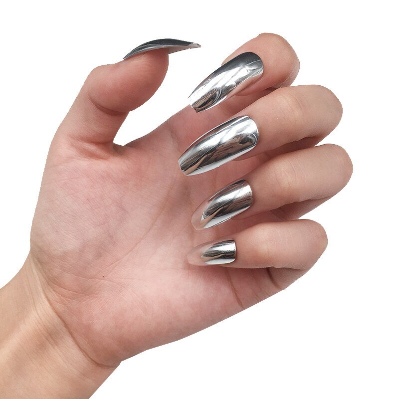 Faux Ongles Drag Titanium (24 Unités)