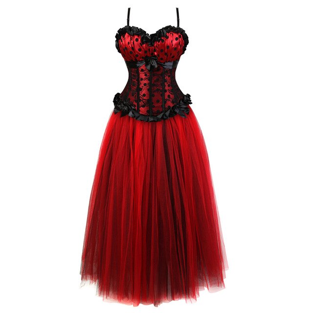 Robe Corset Drag Ninette (2 Couleurs)