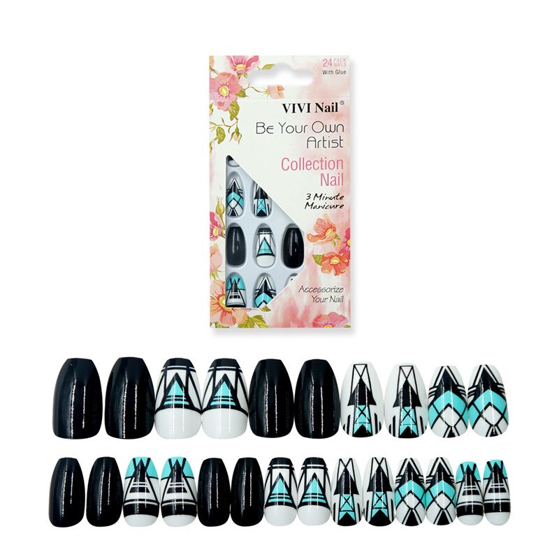 Faux Ongles Drag Rubi (24 Unités)