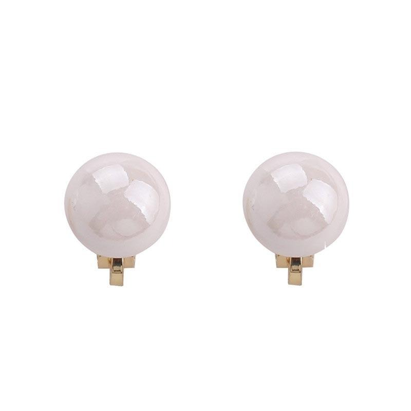 Boucles D'Oreilles Clip Drag Pearl (6 Couleurs)