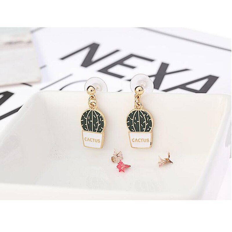 Boucles D'Oreilles Drag Cactus