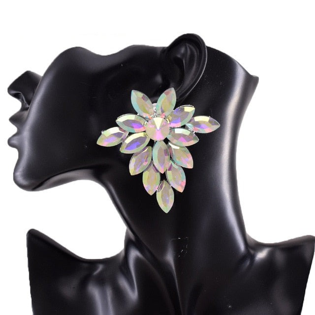 Boucles D'Oreilles Clip Queen Crauch (12 Couleurs)