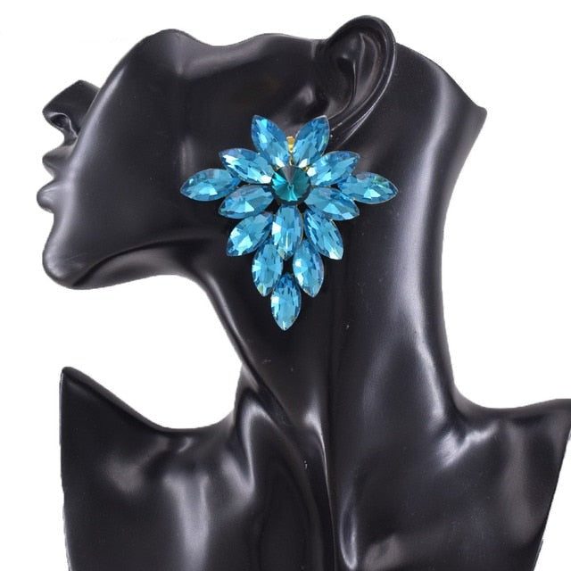 Boucles D'Oreilles Clip Queen Crauch (12 Couleurs)