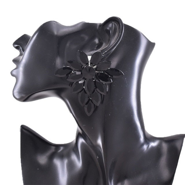 Boucles D'Oreilles Clip Queen Crauch (12 Couleurs)