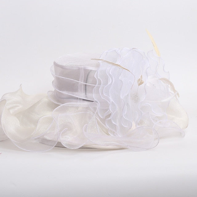 Chapeau Queen Indirha (Blanc)