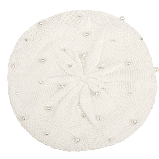 Béret Queen Milan (Blanc)