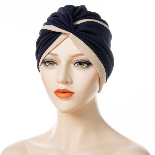 Turban Queen Montana (Bleu marine)