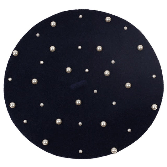 Béret Queen Texas (Bleu marine)