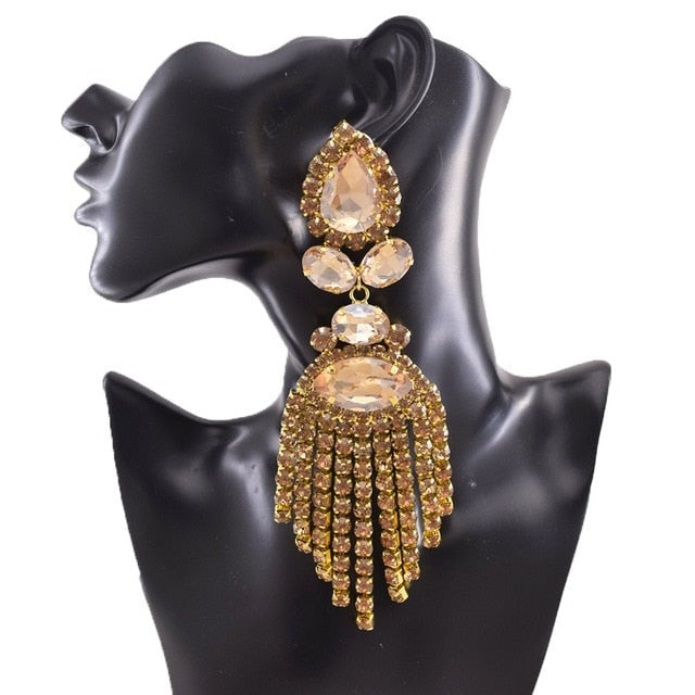 Boucles D'Oreilles Clip Queen Evnna (10 Couleurs)