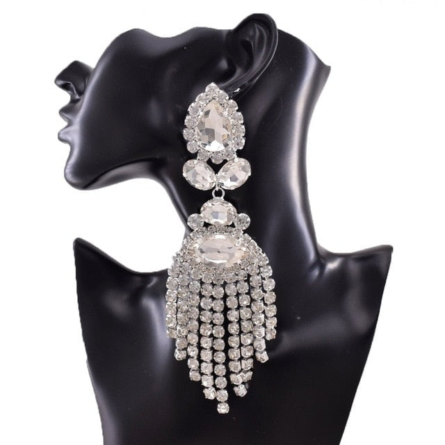 Boucles D'Oreilles Clip Queen Evnna (10 Couleurs)