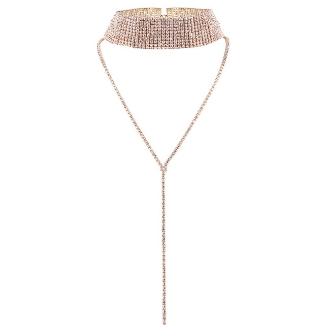 Collier ras de cou Queen Piluca (Doré)