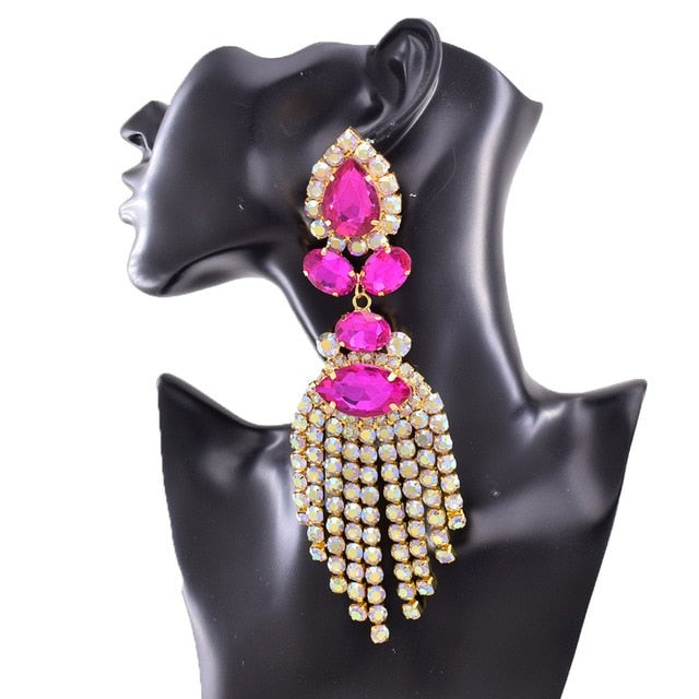 Boucles D'Oreilles Clip Queen Evnna (10 Couleurs)