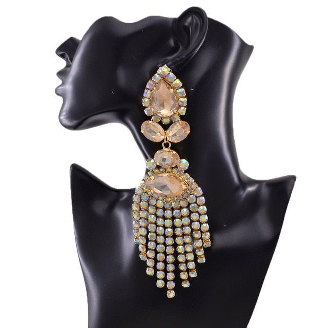 Boucles D'Oreilles Clip Queen Evnna (10 Couleurs)