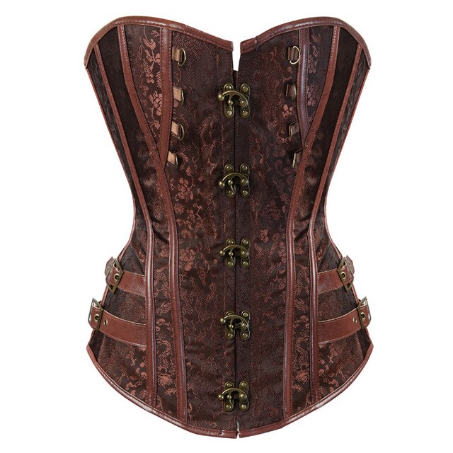Corset Drag Vamp (Marron)