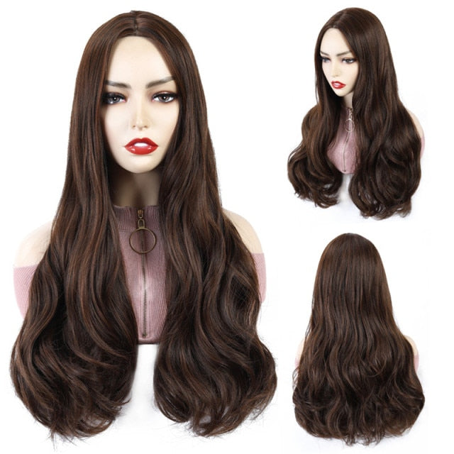 Perruque Queen Cyprus (Marron)